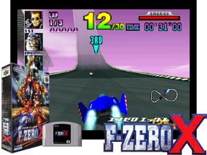 F-Zero X (Japan) Cover
